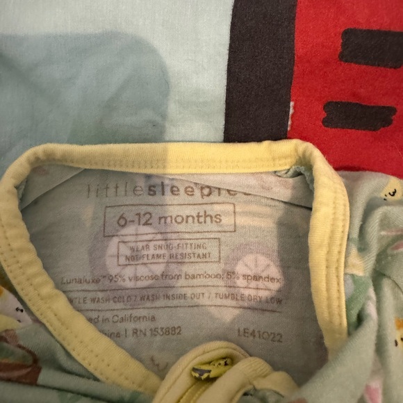 Little Sleepies Easter zippy - Picture 2 of 4